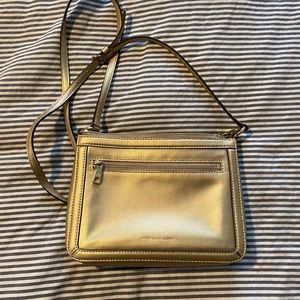Lauren Ralph Lauren Crossbody Gold Purse
